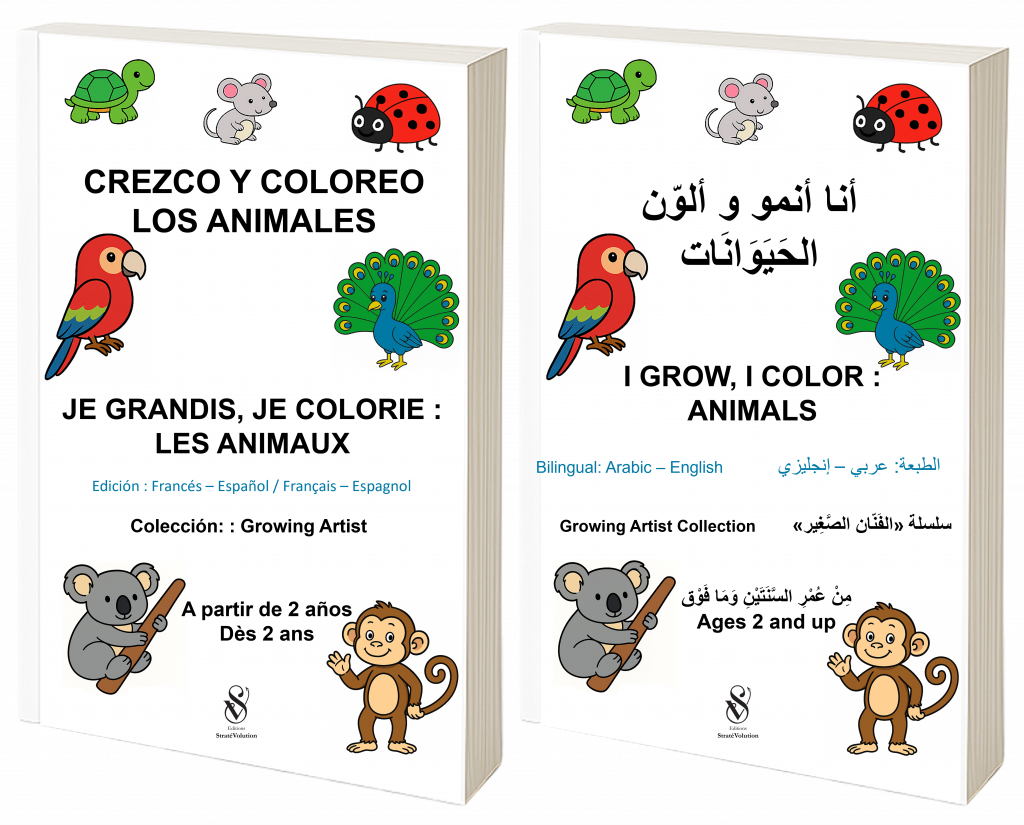 livres de coloriage bilingues pour enfants